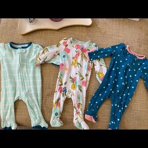 Newborn sleepers- like new- no stains